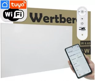 Wertberg IR 6.65 - panel grzewczy 450W - grzejnik na podczerwień - Ogrzewanie przenośne - miniaturka - grafika 1
