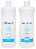 Kosmetyki do kąpieli - Żel pod prysznic Lactacyd Derma 2x1000 ml (8425091069842) - miniaturka - grafika 1