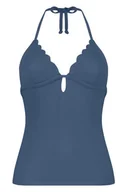 Stroje kąpielowe - Hunkemöller Kształtowane tankini Niebieski - miniaturka - grafika 1
