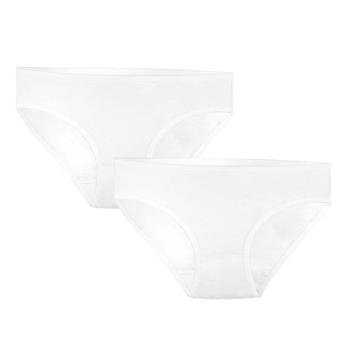 2X Figi Dziewczęce Majtki Dziecięce Białe Dla Dziewczynki 92/98