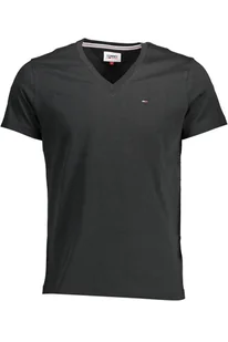TOMMY HILFIGER T-SHIRT MĘSKI Z KRÓTKIM RĘKAWEM CZARNY - Portfele - miniaturka - grafika 1
