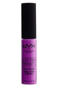 NYX Professional Makeup Professional Makeup - ELECTRO BRIGHTS - MATTE LIP CREAM - Kremowa pomadka do ust - RIO DE JANEIRO NYXBLKDUS-DOUS - Szminki - miniaturka - grafika 1