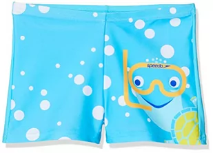 Speedo Chłopięcy Tommy Turtle Placement Aquashort, turkusowy/jasnożółty/morski niebieski, 2 YRS - Kąpielówki dla chłopców - miniaturka - grafika 1