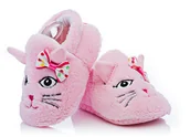 Buty dla dziewczynek - Buciki niechodki dla niemowlaka – kotki 0-6 m. - miniaturka - grafika 1