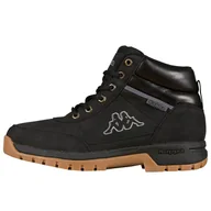 Buty dla dziewczynek - Buty Kappa Bright Mid T 260239T-1111 - czarne - miniaturka - grafika 1