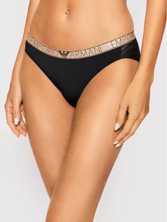 Majtki damskie - Emporio Armani Underwear Figi klasyczne 164520 1A235 00020 Czarny - grafika 1