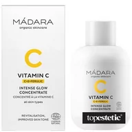 Serum do twarzy - Madara Madara Intense Glow Concentrate Koncentrat rozjaśniający z witaminą C 30 ml - miniaturka - grafika 1