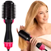 Suszarko-lokówki - Szczotka Suszarka Prostownica Lokówka Jonizacja 4w1 1000W - miniaturka - grafika 1