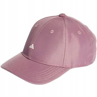 Czapka z daszkiem damska adidas Satin BASEB CAP OSFW różowa HD7311 - Czapki damskie - miniaturka - grafika 1