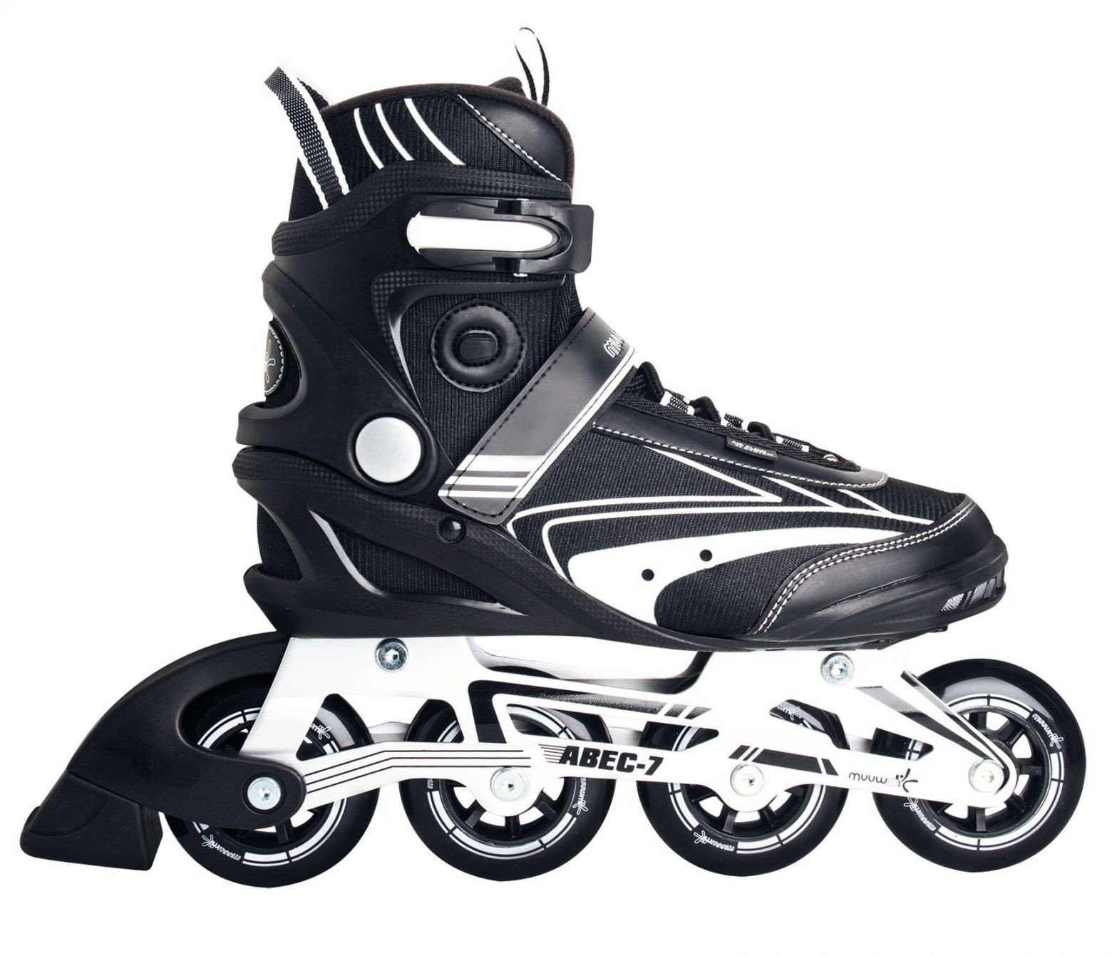 Special offer! MUUWMI roller skates SIZE 39 BLACK/WHITE AU 439