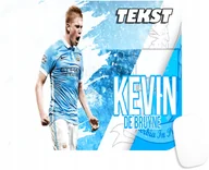 Podkładki pod mysz - PODKŁADKA POD MYSZKĘ Z KEVIN DE BRUYNE CITY PREZENT -TEKST -20X24 - miniaturka - grafika 1