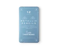 Przybory szkolne - Kredki Printworks Metallic 12 Kolorów - miniaturka - grafika 1
