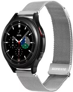 Dux Ducis Magnetic Strap pasek do Samsung Galaxy Watch / Huawei Watch / Honor Watch (20mm band) magnetyczna opaska srebrny (Milanese Version) - Akcesoria do smartwatchy - miniaturka - grafika 1