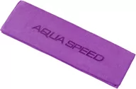 Ręczniki - Aqua-Speed Ręcznik sportowy AquaSpeed Dry Soft fioletowy 50x100 cm 7030_09 - miniaturka - grafika 1