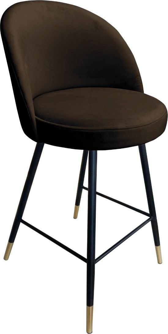 Atos Hoker TANEW VELVET GOLD brązowy do salonu ATOS