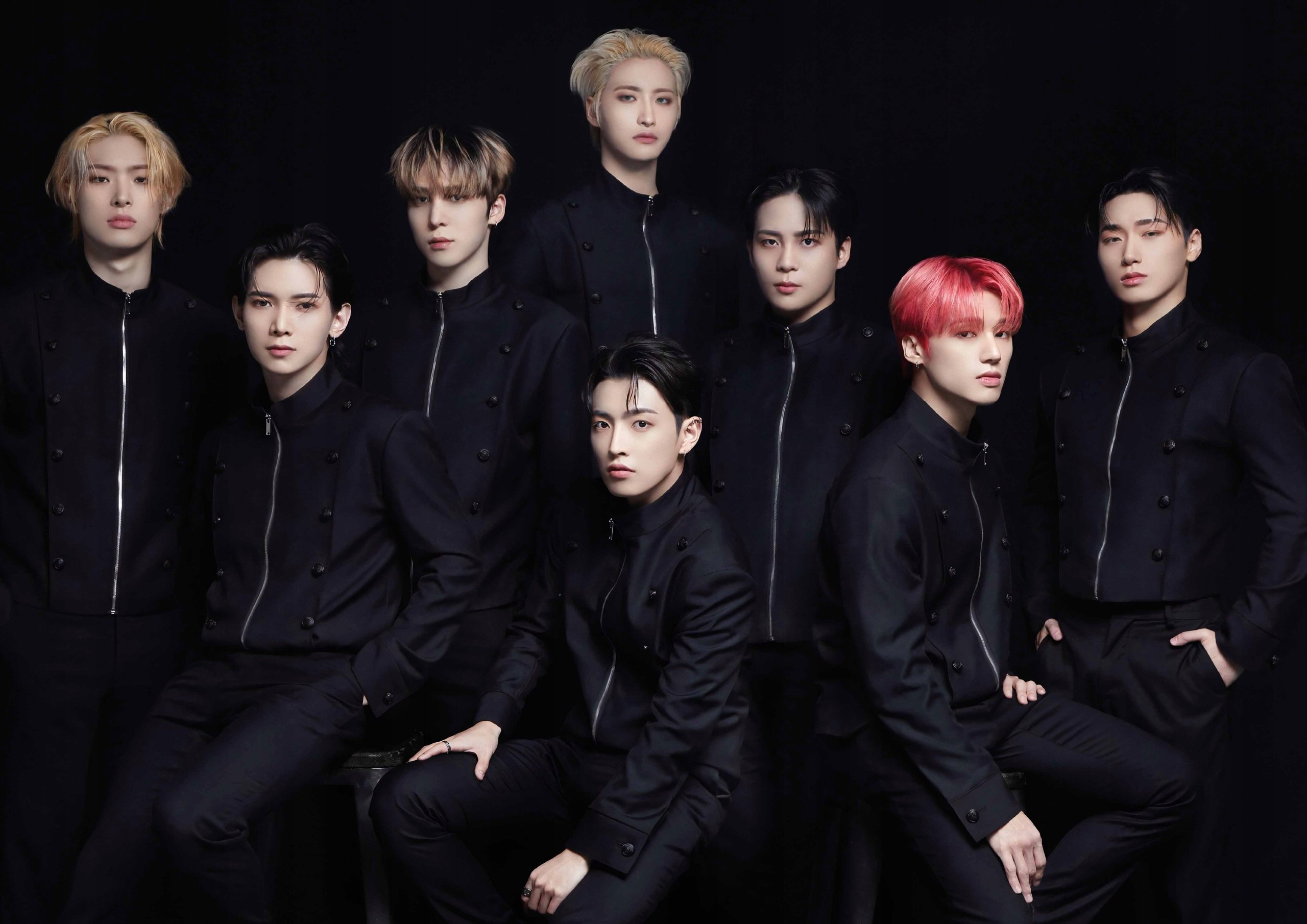 Plakat A2 kpop k-pop muzyka Ateez Korea