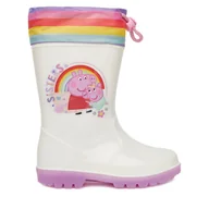 Buty dla dziewczynek - Kalosze Peppa Pig CEO-NJ-AW25-337PP Biały - miniaturka - grafika 1