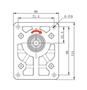 Multiplikator męski pompa zębata 22cm3 45l ZESTAW - Akcesoria do hydrauliki siłowej - miniaturka - grafika 8