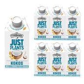 Soki i napoje niegazowane - Tymbark Just Plants Napój owies kokos 500 ml x 6 sztuk - miniaturka - grafika 1