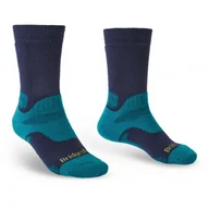 Skarpetki męskie - Skarpety męskie Bridgedale Hike MW MP Boot Rozmiar skarpet: 40-43 / Kolor: niebieski/jasnoniebieski - miniaturka - grafika 1