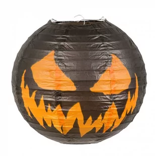 Lampion Straszna Dynia na Halloween - 25 cm - 1 szt. - Halloween - miniaturka - grafika 1