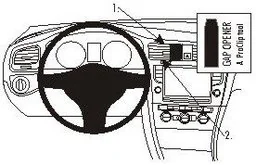 ProClip do Volkswagen Golf VII 13-20 - Uchwyty samochodowe do telefonów - miniaturka - grafika 1
