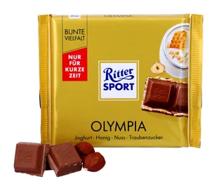 Ritter Sport, czekolada mleczna, miód i jogurt, 100g - Czekolada - miniaturka - grafika 1
