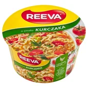 Zupy w płynie - Reeva Zupa błyskawiczna o smaku kurczaka 75 g - miniaturka - grafika 1