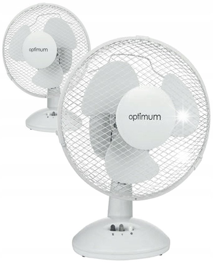 Wentylator Optimum Wentylator biurkowy Optimum WT-2523 biały 23 cm