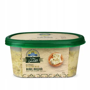 CHAŁWA LIBAŃSKA Z PISTACJAMI 800 G ALKODOUS ORYGINALNA - Chałwa - miniaturka - grafika 1