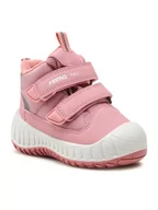 Buty dla dziewczynek - Reima Trzewiki Passo 2.0 5400010A Różowy - miniaturka - grafika 1