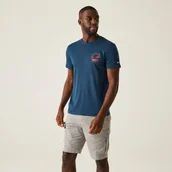 Koszulki sportowe męskie - Regatta Koszulka męska Breezed V Multikolor, Rozmiar: 3XL - miniaturka - grafika 1