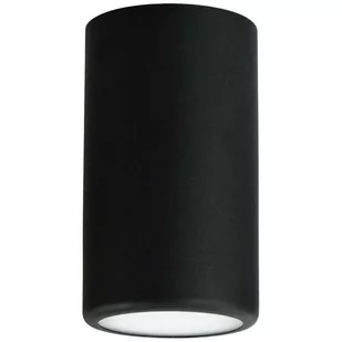 TEAM Downlight Lampa Sufitowa 137623612922 Team Okrągła Oprawa Natynkowa Tuba Spot Metalowy Czarny 137623612922 - Lampy sufitowe - miniaturka - grafika 1