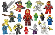 Zabawki kreatywne - Tatuaże dla Dzieci NINJAGO (1 szt) CG-400 - miniaturka - grafika 1
