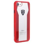 Etui i futerały do telefonów - Tonino Lamborghini Huracan D8 Clear Shock Case - Etui iPhone 7 / iPhone 6s / iPhone 6 (czerwony) 10_9182 - miniaturka - grafika 1