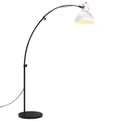 Lampy stojące - vidaXL Lampa stojąca, 25 W, biała, 150 cm, E27 - miniaturka - grafika 1