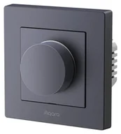 Systemy inteligentnych domów - Aqara Dimmer Switch H2 EU Szary Ściemniacz światła z pokrętłem Thread, Zigbee - miniaturka - grafika 1