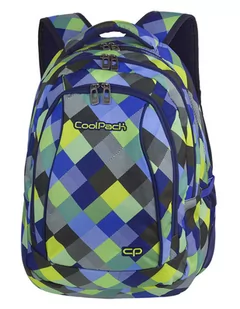 Patio CoolPack Combo Plecak Szkolny 2w1 29L Blue Patchwork 81709CP - Plecaki szkolne i tornistry - miniaturka - grafika 1
