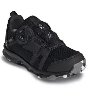 Buty adidas Terrex Agravic BOA RAIN.RDY Trail Running Shoes HQ3496 Cblack/Ftwwht/Grethr - Buty dla dziewczynek - miniaturka - grafika 1