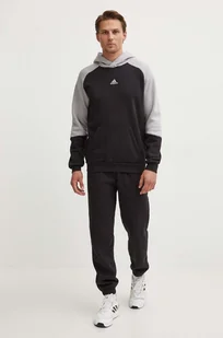 adidas dres męski kolor czarny IY0300 - Dresy męskie - miniaturka - grafika 1