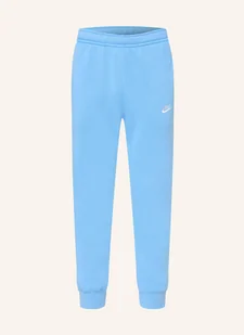 Nike Spodnie Dresowe Club Fleece blau - Moda i Uroda OUTLET - miniaturka - grafika 1