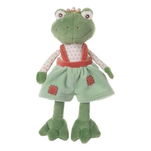 Pluszowa Żaba Baby Prince w spodniach zielonych, 20 cm (Bukowski Design) - Maskotki i pluszaki - miniaturka - grafika 1