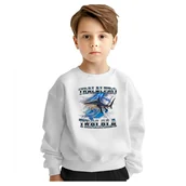 Bluzy dla dziewczynek - BLUZA DZIECIĘCA BRAINROT TRALALERO TRALALA 110-116 DLA CHŁOPCA DZIEWCZYNKI - miniaturka - grafika 1