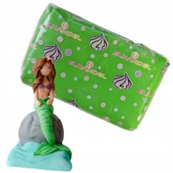 Dodatki do ciast w proszku - Lukier plastyczny masa cukrowa do dekoracji tortu ciast kolor zielony 100g - miniaturka - grafika 1