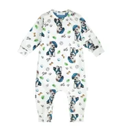 Pajacyki dla niemowląt - Ewa Collection, Pajac niemowlęcy, Piesek, rozmiar 86 - miniaturka - grafika 1