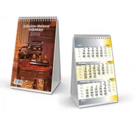 Kalendarze - Sapt Kalendarz 2017 Biurkowy trójdzielny - miniaturka - grafika 1