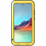 Etui i futerały do telefonów - Love Mei Etui Pancerne Galaxy S22 Ultra, żółte 6932809617148 - miniaturka - grafika 1