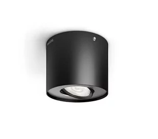 Philips Lighting Poland / Massive/InStyle PHASE LAMPA SUFITOWA/NATYNKOWA CZARNY 1X4.5W 230V LED BARWA CIEPŁA 533003016 - Lampy sufitowe - miniaturka - grafika 7