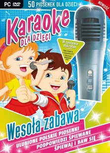 AVALON Karaoke dla dzieci wesoła zabawa z mikrofonem (PC-DVD) - Instrumenty muzyczne dla dzieci - miniaturka - grafika 1