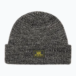 Czapka męska Vans Bruckner Cuff black heather - Czapki męskie - miniaturka - grafika 1